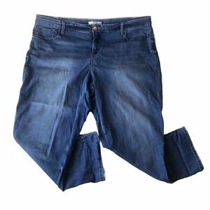 1822 Denim Crop Jeans Womens Plus Size 20W